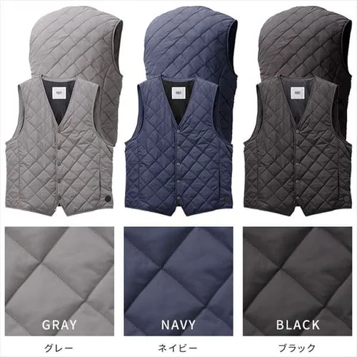 キルティングビジネスヒートベスト FC22600 全4サイズ 全3色_10