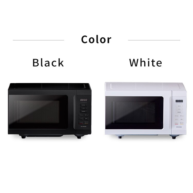 電子レンジ 18L フラットテーブル IMB-F186-W ホワイト H105141
