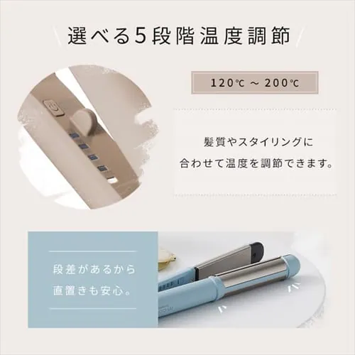 MiCOLA �X�g���[�g�A�C���� �X���[�X�P�A�R�[�e�B���O 2WAY HIR-MS201-W �I�t�z���C�g_10