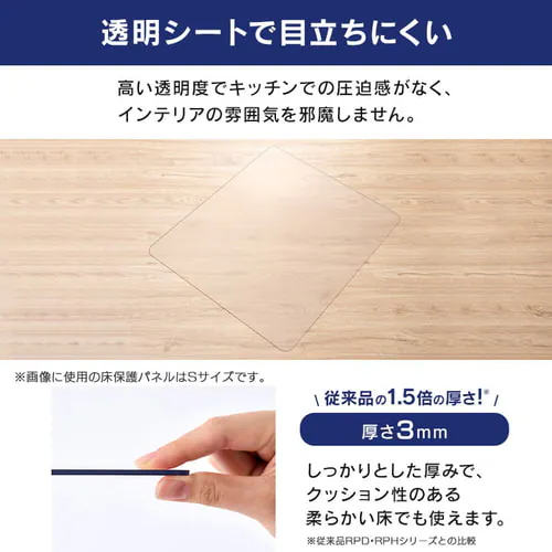 冷蔵庫/冷凍庫保護パネル 厚さ3mm XS RP3D-XS_4