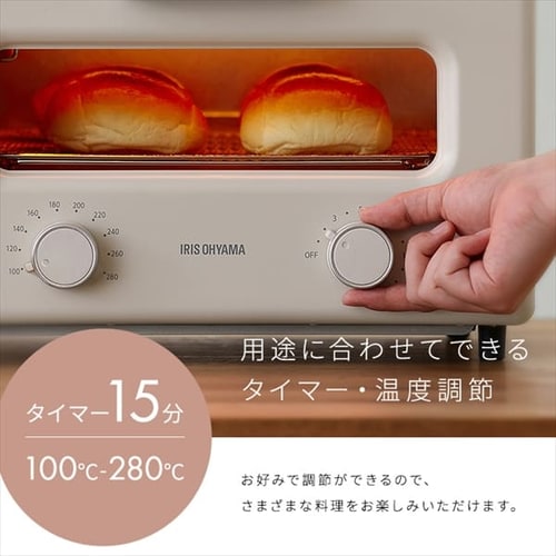 トースター カーボントースター スチーム 4枚焼き SOT-401-C ミルク
