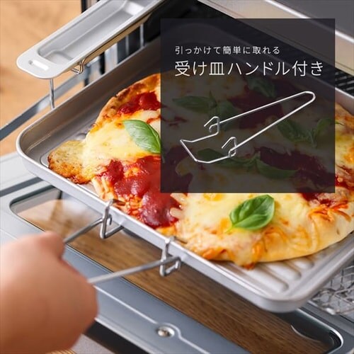 トースター カーボントースター スチーム 4枚焼き KSOT-401-B ブラック