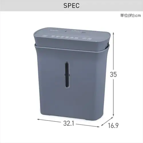 シュレッダー マイクロクロスカット 4枚同時細断 PS-A4M-H_12