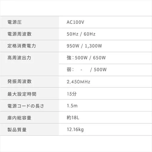 �d�q�����W�@�t���b�g�e�[�u���@�~���[�K���X 18L IMB-FM1805-B �u���b�N_12