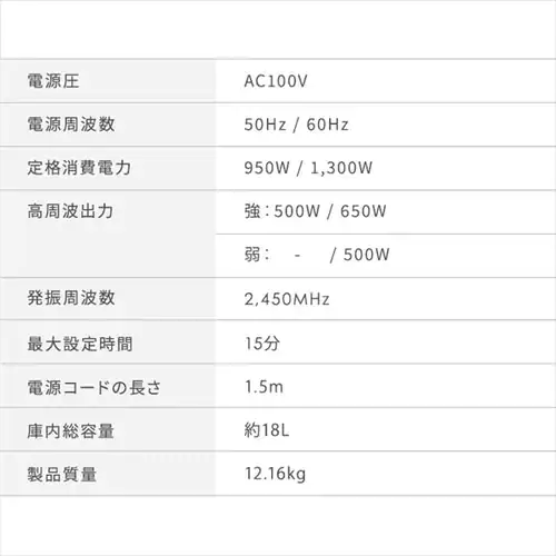 �y�A�E�g���b�g�z�d�q�����W 18L �t���b�g�e�[�u�� �~���[�K���X_4