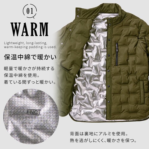 ���Ȉ����ۉ��W���P�b�g FC22500-BKS S�T�C�Y �u���b�N_3