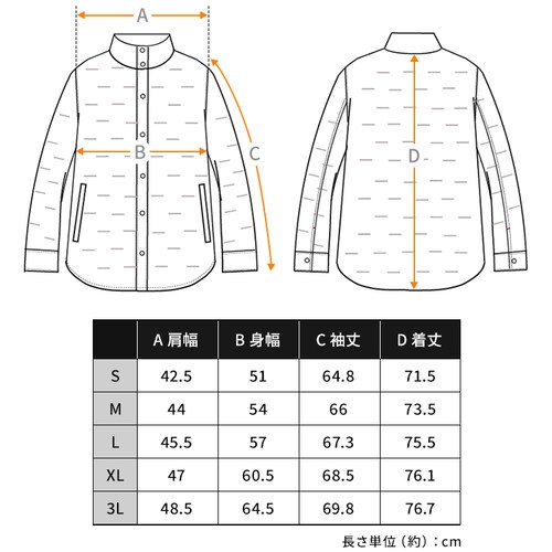 ���Ȉ����ۉ��W���P�b�g FC22500-BKS S�T�C�Y �u���b�N_7