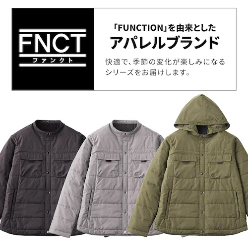 中綿保温フード付きブルゾン FC22504-BKL Lサイズ ブラック_2