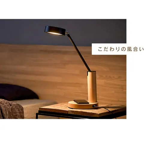 LED�f�X�N���C�g ���C�����X�[�d USB�|�[�g�t �f�U�C���^�C�v LDL-QF02DL-T �E�b�h_3