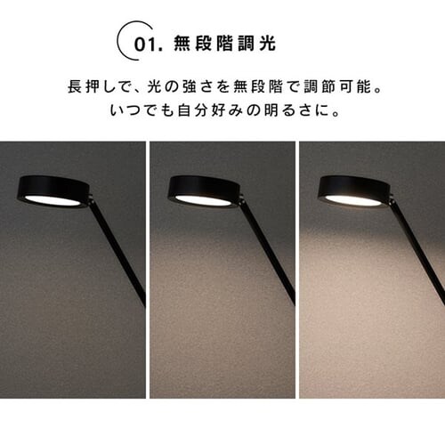 LED�f�X�N���C�g ���C�����X�[�d USB�|�[�g�t �f�U�C���^�C�v LDL-QF02DL-W �z���C�g_5