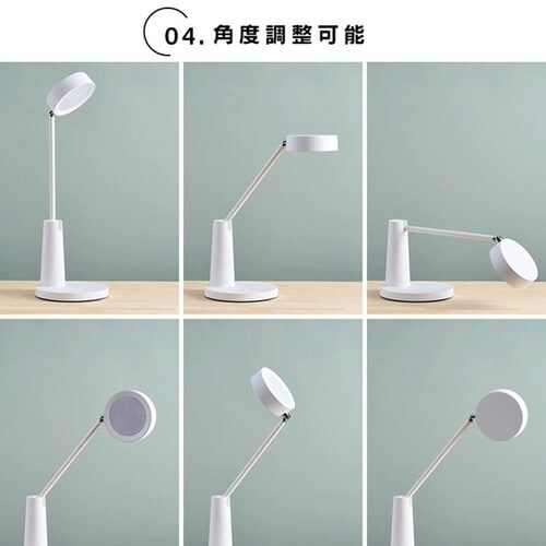 LED�f�X�N���C�g ���C�����X�[�d USB�|�[�g�t �f�U�C���^�C�v LDL-QF02DL-W �z���C�g_10