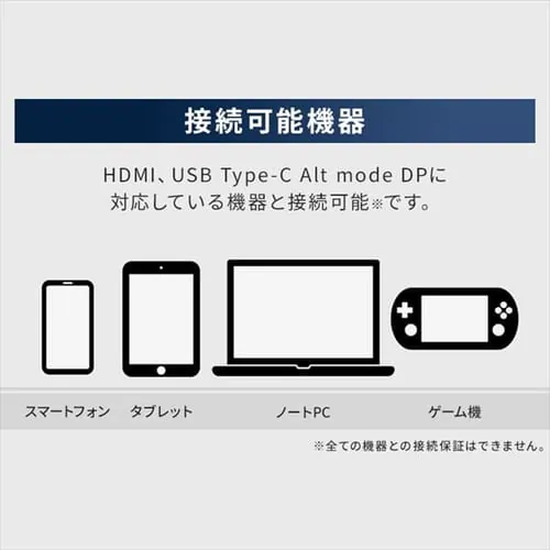 ポータブルモニター 15.6インチ 自立スタンド LUCA DP-BF162S-B_13