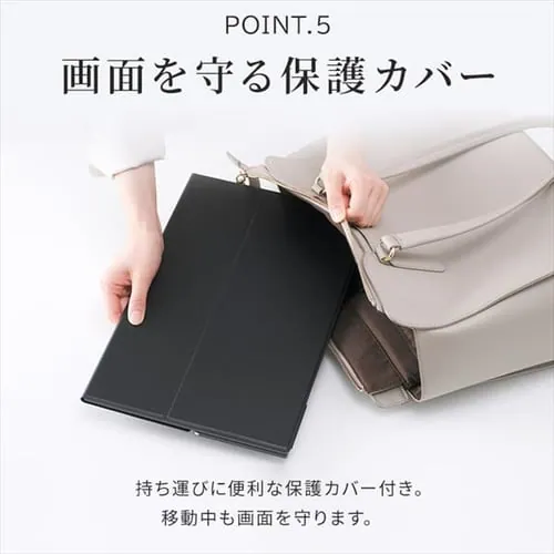 ポータブルモニター 15.6インチ 自立スタンド LUCA DP-BF162S-B_15