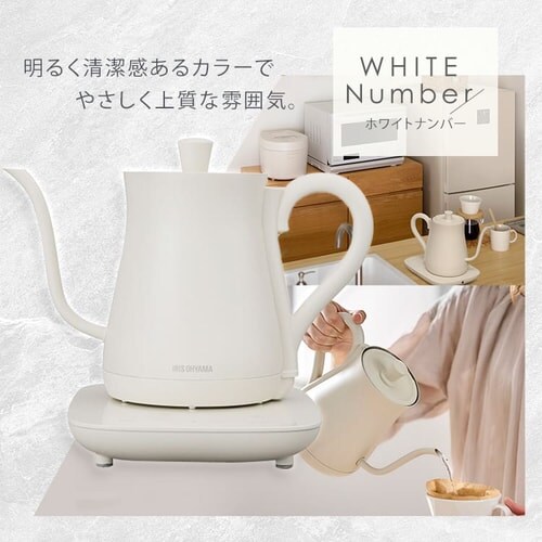 �d�C�P�g�� 0.6L �h���b�v ���x���ߕt IKE-C601T-CW �z���C�g_4