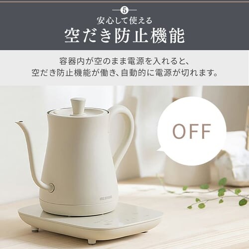 �d�C�P�g�� 0.6L �h���b�v ���x���ߕt IKE-C601T-CW �z���C�g_12