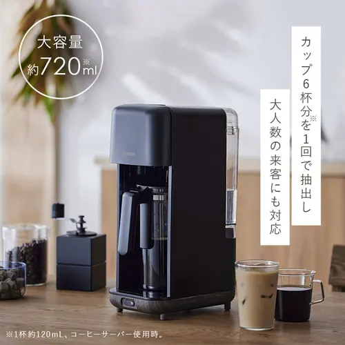 コーヒーメーカー 720ml ドリップ式 CMS-0800-C アイボリー_7