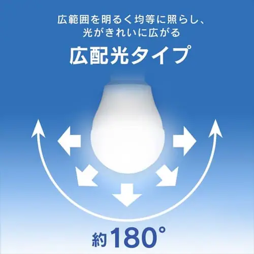 LED�d�� E17���� �L�z���^�C�v 60W�`���� �����F ���`���Ή� �f�M�ގ{�H���Ή� LDA6N-G-E17-6T8_2