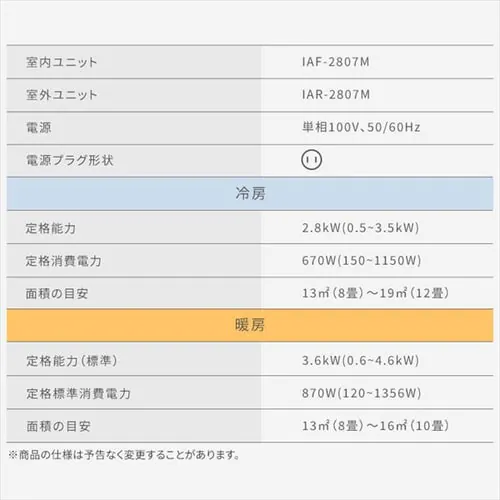 �G�A�R�� 10�� �ߓd �t�B���^�[�������| 2.8kw 100V�Ή� IAF-2807M�y������s�z_22