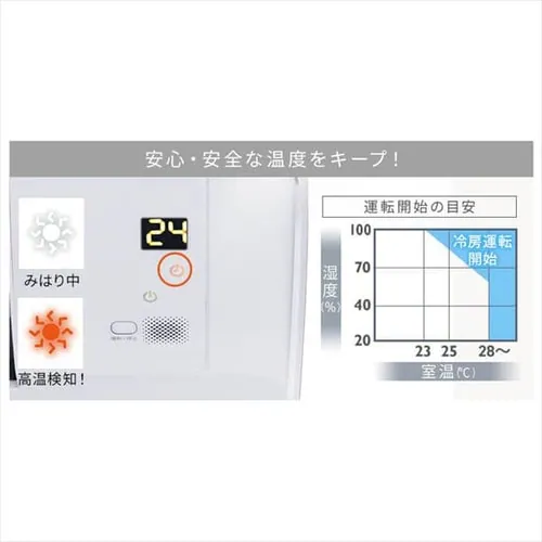 エアコン 10畳 節電 アプリ操作 Wi-Fi 2.8kw 100V対応 IHF-2807W_13