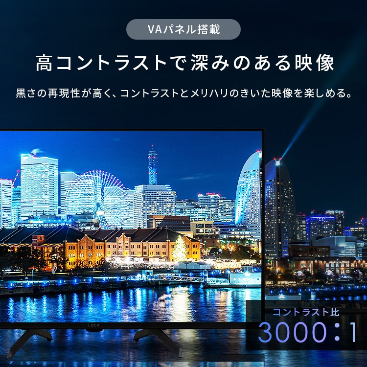 LUCA 液晶テレビ GoogleTV搭載 32V型 LT-32WGX-F1 H104397 │アイリス