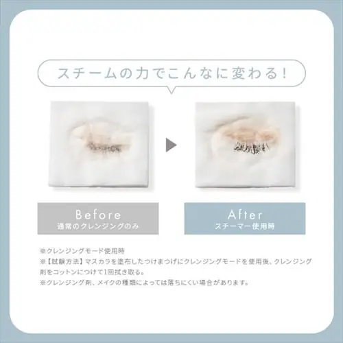 MiCOLA フェイススチーマー LEDライト付きミラー FST-101 ホワイト_12