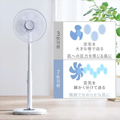 ��@ �É� DC���[�^�[ ���E��U�� �����R���t LFD-307H �z���C�g_3