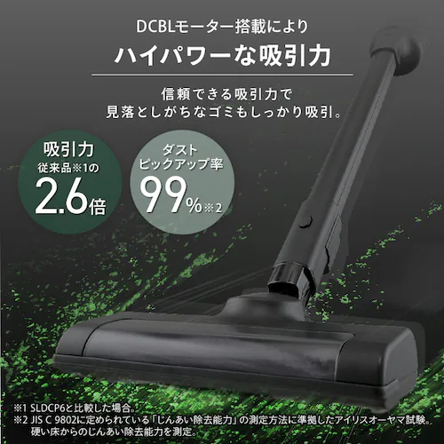 上重心紙パッククリーナー SBD-200PN-B ブラック_4