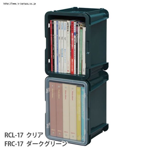 6個セット】収納ボックス ラックコンテナ スタッキング FRC-17 クリア