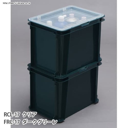 6個セット】収納ボックス ラックコンテナ スタッキング FRC-17 クリア