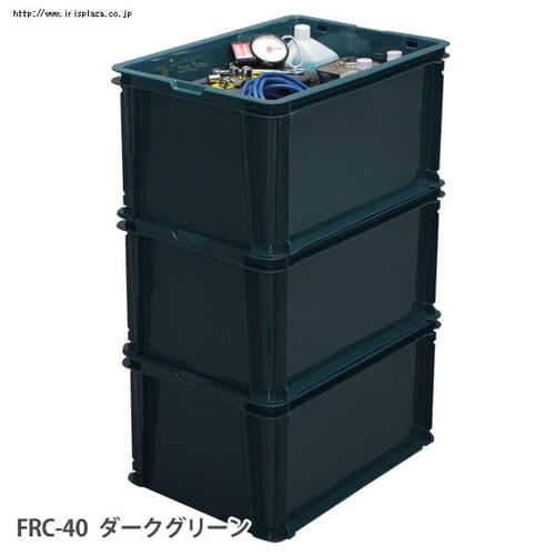6個セット】収納ボックス ラックコンテナ スタッキング FRC-40 クリア