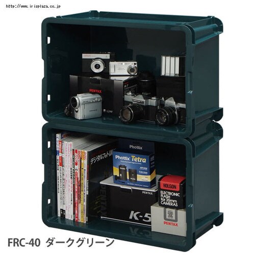 収納ボックス ラックコンテナ スタッキング FRC-40 クリア H209578