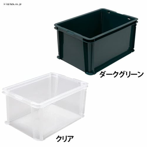 収納ボックス ラックコンテナ スタッキング FRC-40 クリア H209578
