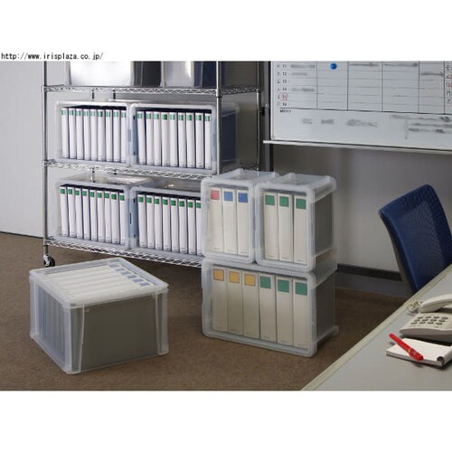  ���[�{�b�N�X ���b�N�R���e�i �X�^�b�L���O FRC-55 �N���A_7