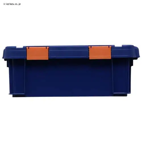 【10個セット】収納ボックス 密閉バックルコンテナ 蓋付き MBR-13R クリア/チャコールグレー_2