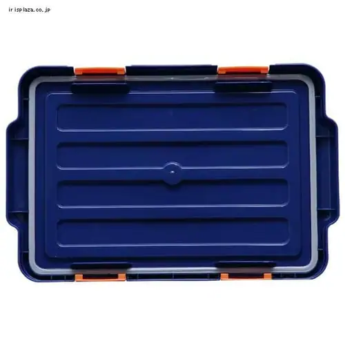 【10個セット】収納ボックス 密閉バックルコンテナ 蓋付き MBR-13R クリア/チャコールグレー_4