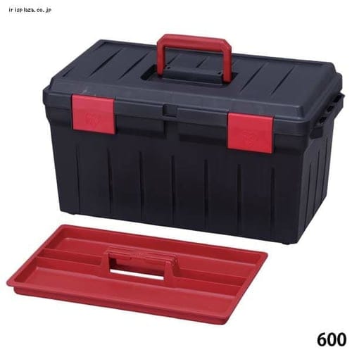 工具ケースツールケース 400 ダークグレー／レッド H226599 │アイリス