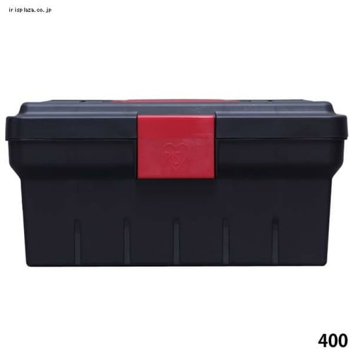 工具ケースツールケース 400 ダークグレー／レッド H226599 │アイリス