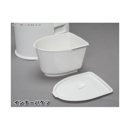 y　10/7配達 ポータブルトイレ 簡易トイレ 非常用 防災 介護 TP-420V ホワイト