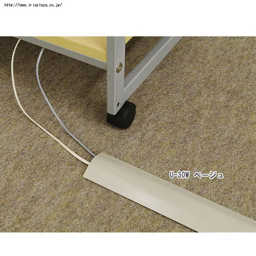 【10本セット】U型モール 木目(テープ付)≪幅6cm・長さ2m≫ UM-60W2M ダークブラウン_2