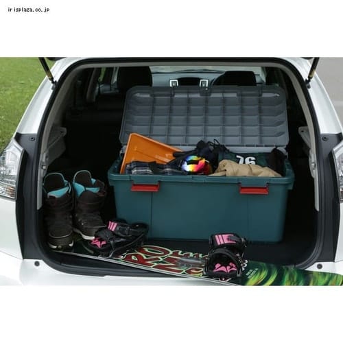 工具ケース 収納ボックス カートランク CK-85 グレー/ダークグリーン