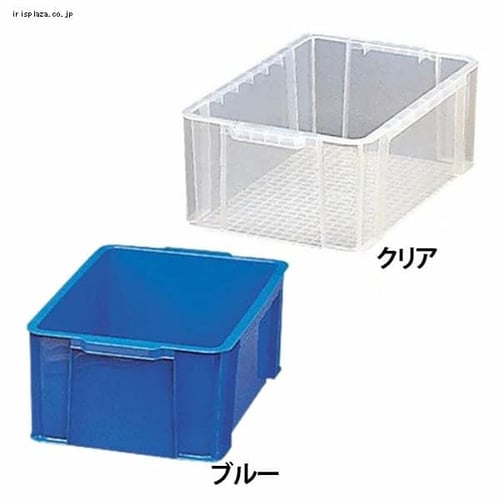 5個セット】 収納ボックス ボックスコンテナ B-22R クリア H233619X
