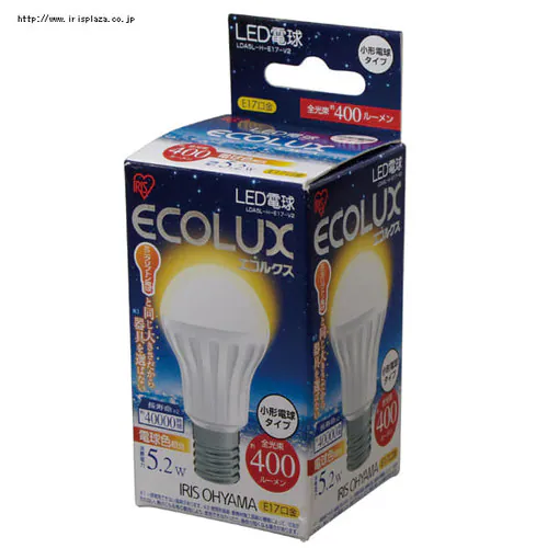 LED電球【長寿命小形タイプ】4.3W LDA4L-H-E17-V2 電球色_3