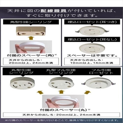 LED�V�[�����O���C�g ���^���T�[�L�b�g�V���[�Y �N���A�t���[�� 12�� CL12DL-5.1CF_23