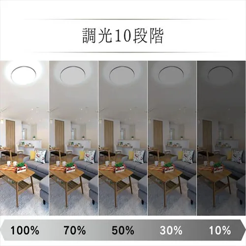 【2個セット】 LED シーリングライト 8畳 調光 調色 工具・工事不要 リモコン付き 5年保証 CL8DL-5.1M_14