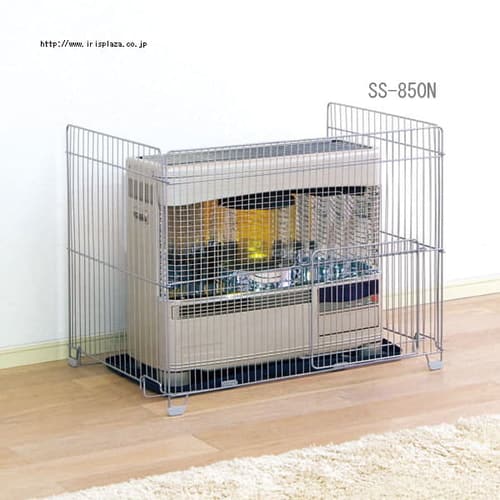 ストーブガード SS-1000N シルバー (幅105×奥行67×高さ71cm) H249662