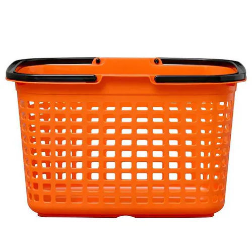 職人の車載ラック専用 キャリーバスケット CBT-M オレンジ/ブラック_2