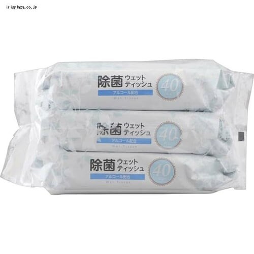卓上除菌ウェットティッシュ アルコールタイプ 本体・詰め替え DWT-AB40・WTT-403A_2