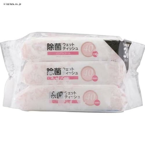 卓上除菌ウェットティッシュ ノンアルコールタイプ 本体 40枚 DWT-NB40_2