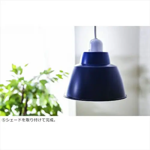 ホーロー調プラシェード LEDデザインペンダントライト≪Gammmel Plas≫PL5L-E17PE1 Sサイズ 全5色_11