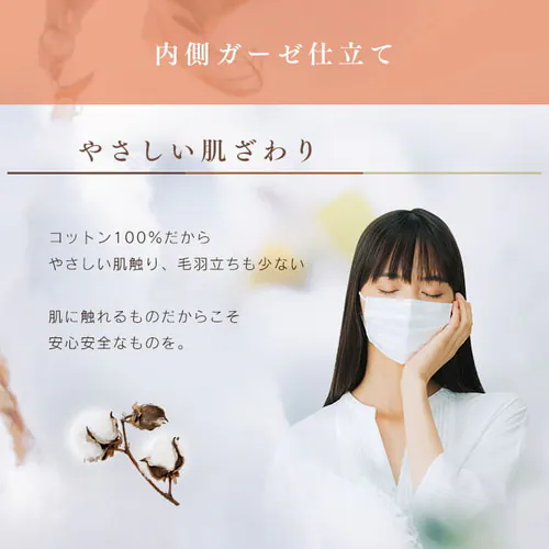 【訳あり】マスク ふつうサイズ 30枚入り コットンモア_4